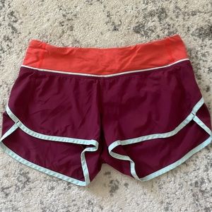 Lululemon Speed Shorts